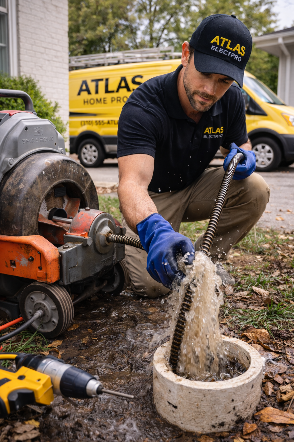 Sewer Line Clearing