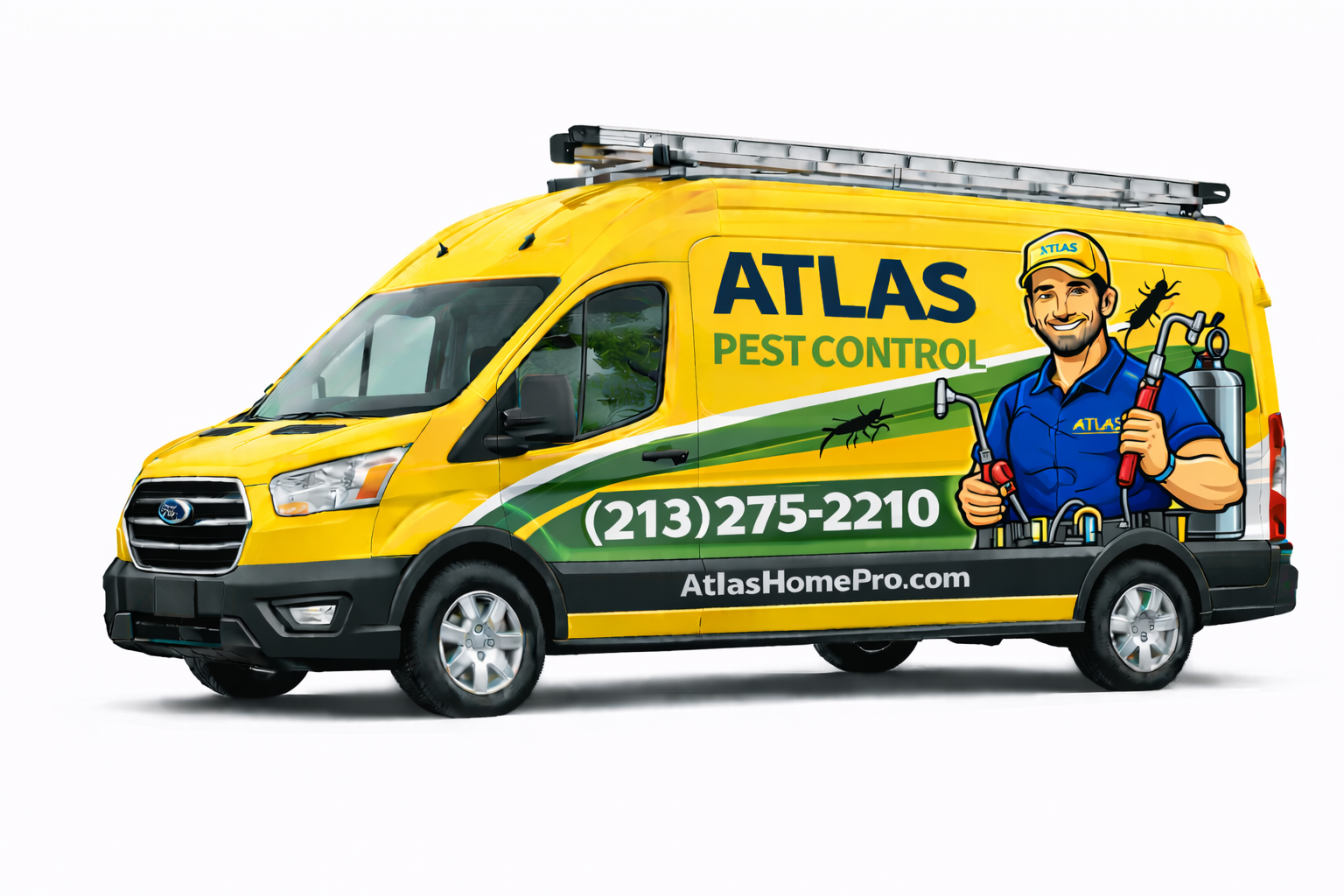 Atlas Pest Control Van